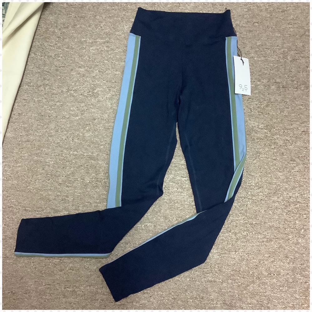 Navy Blue and Light Blue 925Fit Leggings